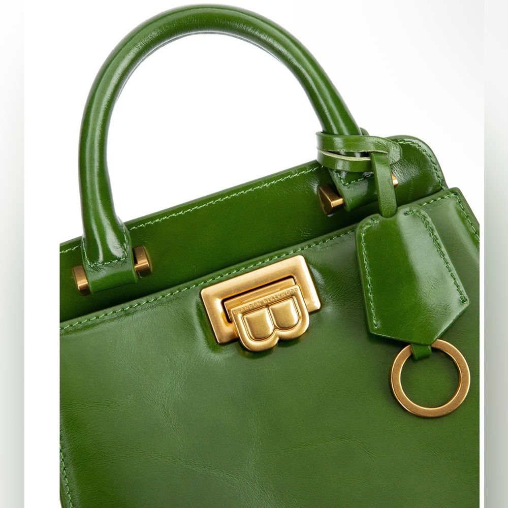 Brandon Blackwood forest green Jasmine bag - Picture 4 of 4